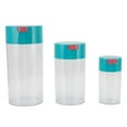 thumbnail image 1 of Vacuum Storage Can, Clear Airtight Bottle Jar Transparent Design Plastic Organize 2100ml 1100ml 400ml Shatterproof  Free  For Flour For Tea, 1 of 8