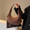 thumbnail image 4 of Auxiliar Slouchy Tote Bag Hobo Women Faux Suede Correa Ajustable Con Zapatilla Mano para El, 4 of 9