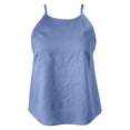thumbnail image 7 of Summer Halter Crop Tank Tops for Women Open Back Sleeveless Tee Shirts Y2k Going out Tops Beach Camisole, 7 of 7