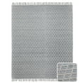 thumbnail image 3 of WyndenHall  Torrey 8 x 10 Area Rug Contemporary in Ivory and Teal - 8 ft x 10 ft 96"d x 120"w x 0.5" h, 3 of 5
