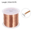 thumbnail image 2 of 0.21mm Magnet Wire 1017ft Enameled Copper Wire Enameled Magnet Winding Wire Coil 100g 155C for Transformers Inductor, 2 of 6