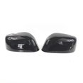 thumbnail image 4 of Car wing mirror cover for Nissan Navara D40 2005 - 2014 rearview mirrors covers cap house shell black Chrome, 4 of 4