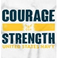 thumbnail image 2 of United States Navy Courage Strength Toddler Boy Girl T Shirt Infant Toddler Brisco Brands 6M, 2 of 6