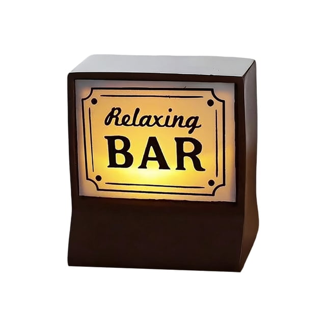 Mini Coffee Refrigerator Retro Coffee Neon Sign Fridge with Light Wall Mount Lighted & Bar Signs for Kitchen Home Dorm CoffeeLovers