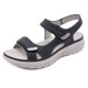 thumbnail image 1 of Sandalias para caminar para mujer Sandalias atléticas planas antideslizantes Sandalias con punta abierta para deportes, 1 of 9