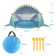 thumbnail image 1 of Tienda de campa?a Pop Up Baby Beach con piscina, tienda portátil Shark Sun Shelter con protección Upf Uv 50+ para ni?os peque?os de 3 a 72 meses Auspicioso ZefeiWu 1327533453042, 1 of 1