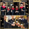 thumbnail image 5 of Natonhi 30 Sets 2026 Graduation Candy Tubes Graduation Party Candy Boxes Containers Grad Cap Jars with Tassels Stickers Clear Plastic Party Favors for Graduation Decorations(Black), 5 of 7