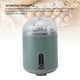 thumbnail image 3 of Golden Egg Maker, Batidora De Huevos Con Carga USB Tipo C, Batidora De Huevos Eléctrica A Prueba De Caídas Para Desayuno Para Niños Con Tapa Transparente Y Base Antideslizante, 3 of 7