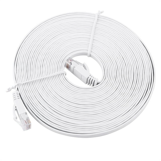 CA LAN Cable,RJ45 CAT6 Ethernet Network Flat LAN Cable Ethernet Network Flat LAN Cable Built to Last