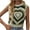 Green, variant on Aoochasliy Tank Tops for Women Women Fashion Sleeveless Pullover Knit Loose Striped Top Small Tank Top