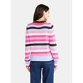 thumbnail image 3 of Free Assembly Women’s Saddle Shoulder Roll Neck Cotton Sweater with Long Sleeves, Sizes XS-XXL, 3 of 5