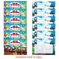 thumbnail image 2 of Thomas and Friends Invitations Cards Stock Bulk Birthday Invite Fill-in Party Supplies Decorations for Boys Girls, 2 of 3