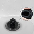 thumbnail image 2 of Tapón de bañera universal Yuxing de silicona color negro, 2 of 5