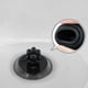 thumbnail image 2 of Tapón de bañera universal Yuxing de silicona color negro, 2 of 5