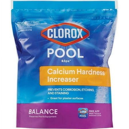 Clorox Calcium Hardness Increaser Pool Water Balancers, 4 lbs