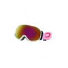 SnowGoggles Med Wht Red Mirror