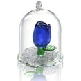 thumbnail image 2 of Mother's Day Gift for Mum Crystal Enchanted Rose Flower Figurine in a Glass Dome Gifts for her Women Girls Wife Daughter, 2 of 6