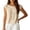 a-143Beige32, variant on Womens Cap Sleeve Boat Neck Front Pleated Solid Color Loose Crop Tops Light Summer Office Relaxed Fit Casual Blouses For Ladies Casual Top Black S