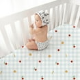 thumbnail image 6 of Bimocosy Crib Sheets Fitted 4 Pack for Baby Boys & Girls, Soft Microfiber Toddler Bed Sheets for Standard Crib & Toddler Mattresses 52'’ x 28'' (Ranch), 6 of 6