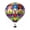 Color E, variant on Hot air balloon model Acrylic pendant hot air balloon garden Decoration-Color A