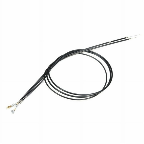 1Set Universal Motorcycle Black Cable Set Kit Clutch Brake Throttle Harness Wire