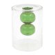 thumbnail image 5 of Jarrón de cristal shamjiam Hidropónico Oficina Verde corto Jarrón nórdico teñido de doble capa, 5 of 8