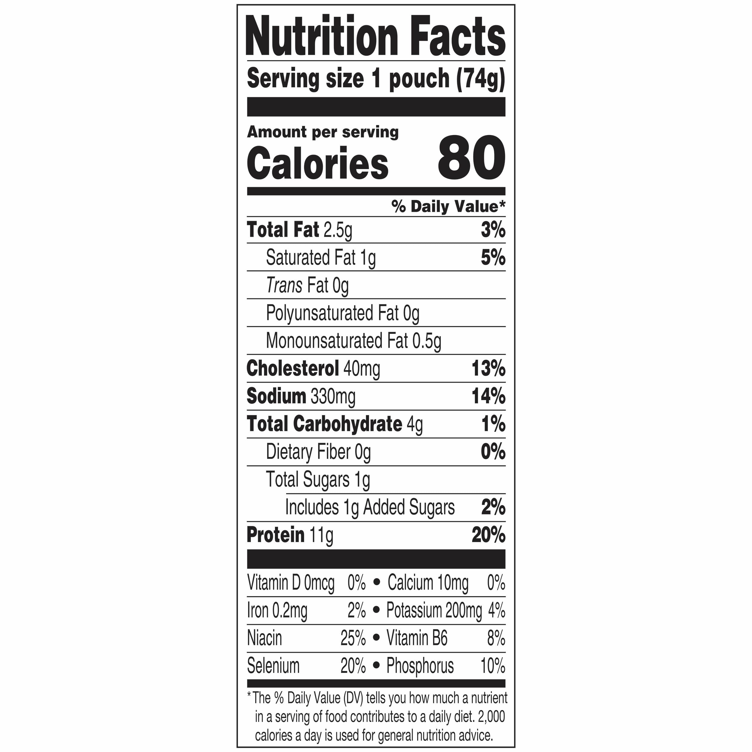 StarKist Chicken Creations Salsa Verde Style Fully Cooked Chicken, 11g Protein, 2.6 oz Pouch