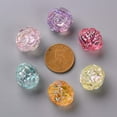 thumbnail image 5 of 20pc Transparent Acrylic Beads AB Color Flower Mixed Color 18x16.5mm Hole: 2.5mm, 5 of 8