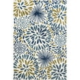 thumbnail image 2 of nuLOOM Monique Floral Indoor/Outdoor Teal 5' x 8' Modern Area Rug, 2 of 9