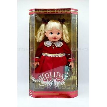 Mattel Barbie Holiday Kelly My Size Doll LARGE 16" Christmas Blonde Soft Body