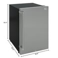 thumbnail image 4 of 21 in. Outdoor Refrigerator with IPX 4 Rating and Glass Shelves 4.4 Cu. ft. in Stainless-Steel (KM-OKS-OFRC-44SS), 4 of 13