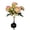 - [Violet] / Lumières florales d'extérieur, variante sur Lampe de Jardin Solaire en Forme d'Oeillet - Fleur Artificielle Led D'Extérieur, Éclairage Décoratif au Sol pour Terrasse et Allée, Violet, JKODE