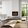 thumbnail image 1 of Tapis d'Interieur ECARPET Géométrique, pour Chambre à Coucher et Salon Collection Harlow, 1 of 9