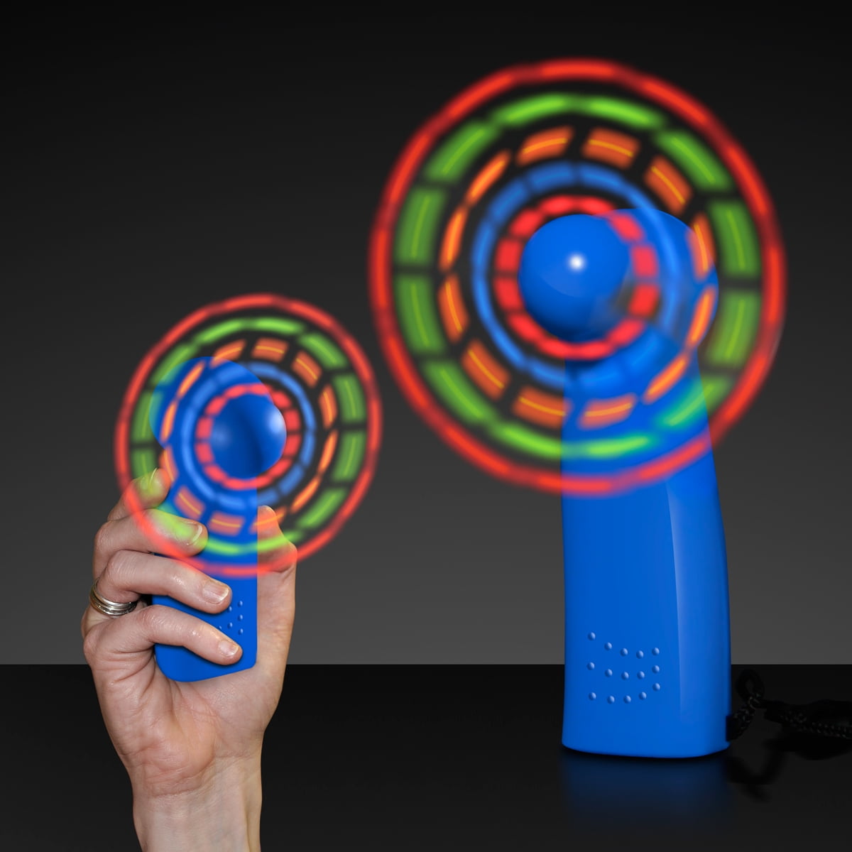 FlashingBlinkyLights Light Up LED Mini Handheld Fan Walmart