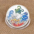 thumbnail image 4 of 2PCS Ancient Mythical Creatures Lucky Coin Lottery Ticket Scratcher Tool Silver, 4 of 7