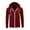 55 Wine red, variant on guisaled Zipper Hoodies for Men Bog and Tall Slim Fit Full Zip Up Jackets Long Sleeve Casual Gym Workout Sweatshirts with Drawstring