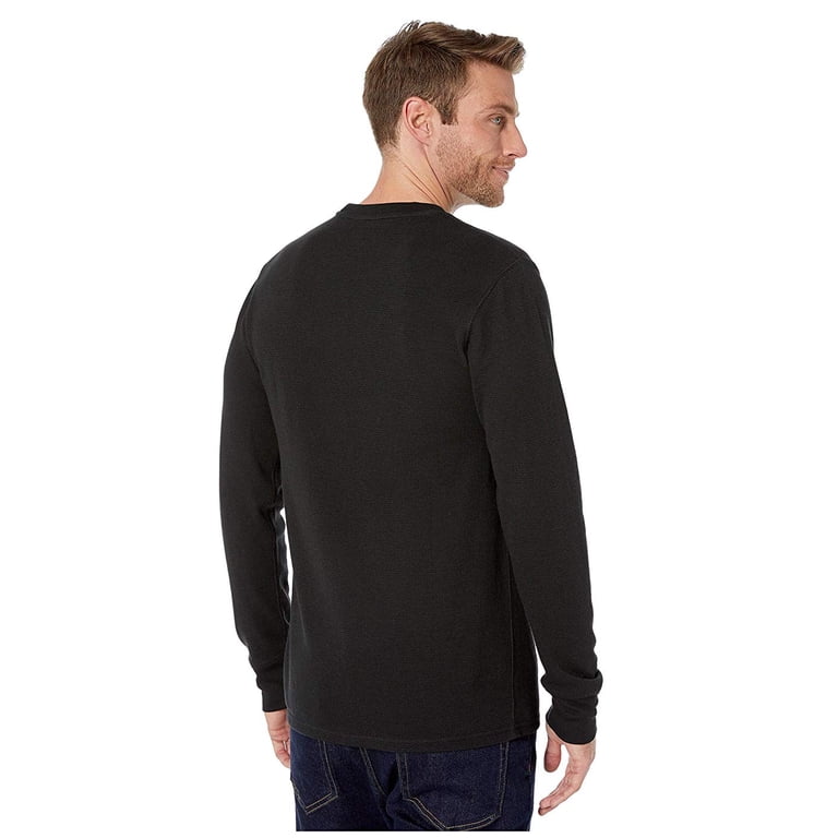 Polo Ralph Lauren BLACK Long Sleeve Crew Neck Thermal Shirt, US