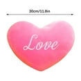 thumbnail image 3 of Heart Shaped Decorative Pillow | Valentine’s Day Gift | Soft Plush Accent Cushion | Cute Pink Throw Pillow for Wife Female Friend | 15cm | Cozy Bedroom Living Room Sofa Office Decor, 3 of 3