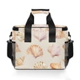 thumbnail image 7 of FORMRS Insulated Cooler Bag 24 Cans Capacity Soft Leakproof Lunch Box with Side Pockets, Pink Seashell, 7 of 7