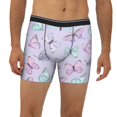 thumbnail image 6 of Sigee Purple Butterfly for Men's Boxer Briefs,Moisture Wicking and Breathable XX-Large, 6 of 9