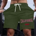 thumbnail image 1 of WILLBEST Pantalones Cortos Casuales para Hombre, Ligeros, de Verano, con Estampado de Letras, para Actividades Diarias y de Ocio., 1 of 3