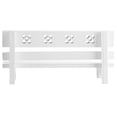 thumbnail image 1 of Banco de Casa de Muñecas Jadeshay Mini Banco de Madera 1:12 Blanco, 1 of 9