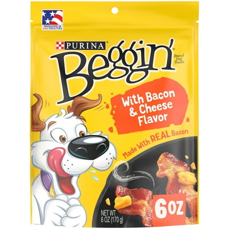 UPC: 0038100535788 | Purina Beggin  Strips With Real Meat Dog Adult Dog Treats With Bacon and Cheese Flavors