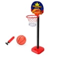 thumbnail image 2 of Meileang 1 Set Basketball Hoop Kit with Ball Pump Adjustable Punch-Free Easy Installation Three-Piece Set Goal Practice Casual Game Children Indoor Outdoor Basketball Sports Toy Birthday Gift, 2 of 8