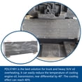 thumbnail image 3 of EYSENC Transmission Cooler 40,000 GVW Trans Cooler Low Pressure Drop LPD47391 with Mounting Hardware 47391 Silver, 3 of 7