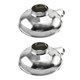 thumbnail image 1 of 2Pcs Funnel Thickened Stainless Steel Wide Mouth Funnel Salad and Jam Funnel, 1 of 2
