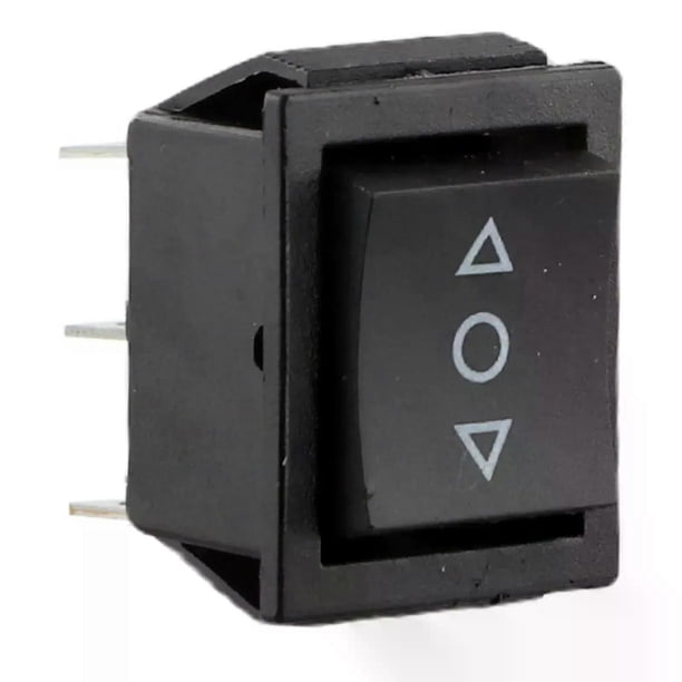 Produktbild von JZK 3x Wippschalter 6-polig DPDT 16A 250V – ON-OFF-ON Momentan, Ideal Für Auto, Boot Und Maschinen