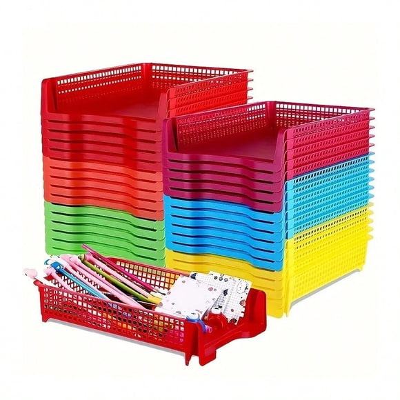 6pcs/Set A4 Multilayer File Holders, Document Racks, Office Supplies Organizer