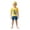 C14/Multicolour9, variant on Rggeeun Child Boys Swimsuit Set 3Pc Cartoon Dinosaur Pattern Short Sleeve Crew Neck Top & Elastic Waist Above Knee Trunks with Hat for Summer Beach Wear Classic Swim Wear,Multicolor,7-8 Years