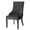 Black, variant on VMWMSSR Stretch Full Wrap Dining Chair Slipcover, Thick Elastic Soft Upholstered Chair Cover, Resistant Universal Furniture Seat Protector Cover For Home Kitchen(Camel-22")